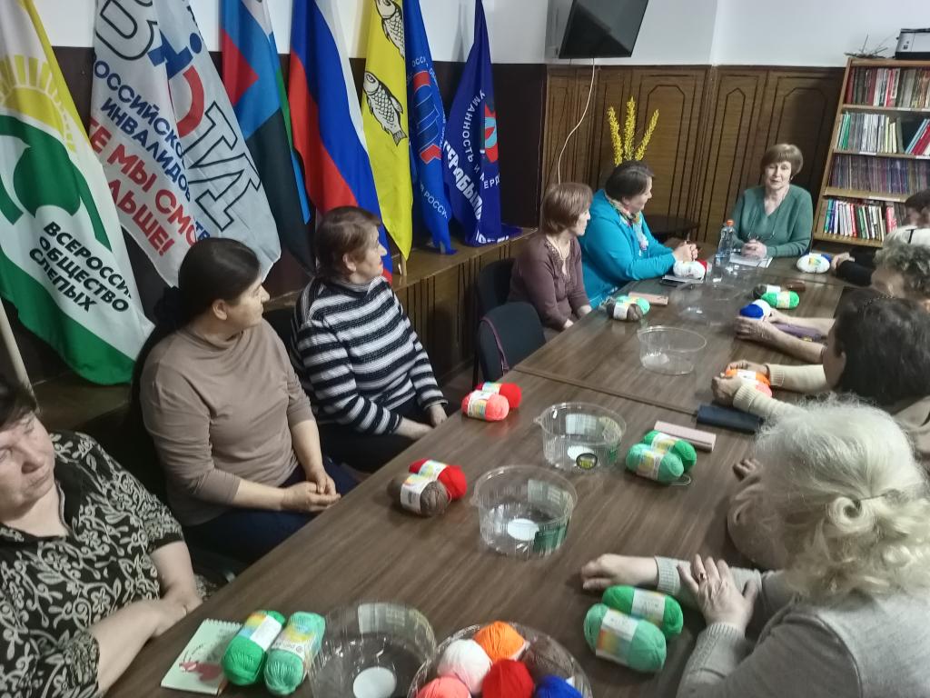 Реализация проекта "Занимаемся рукоделием: реабилитация с пользой