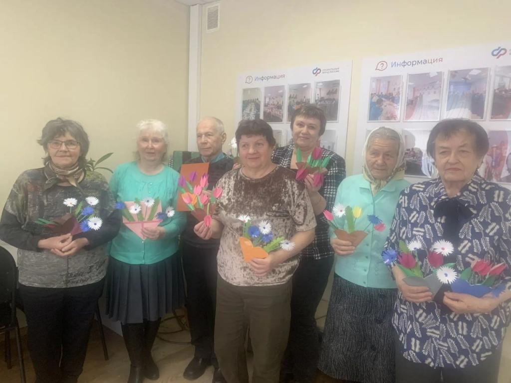 Мастер-класс "8 Марта"